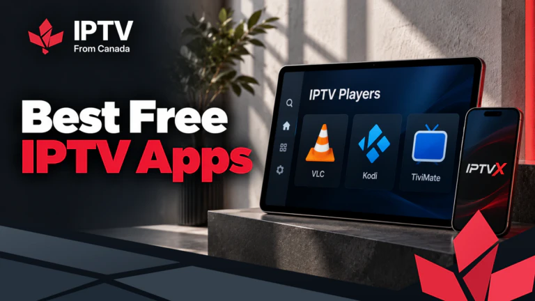 Best free IPTV apps: VLC, Kodi and TiviMate on a tablet, with IPTVX on a phone